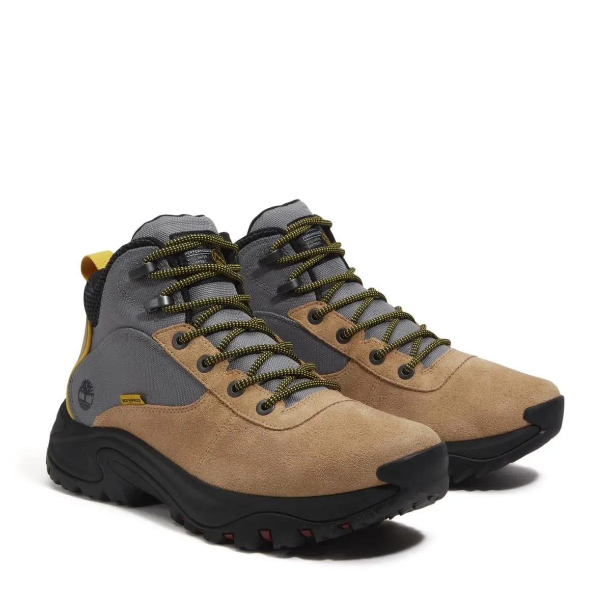 Timberland shoes - Mt. Maddsen Peak Mid Lace-Up Waterproof Hiking Boot - Tb0A6Dneew1 - Medium Beige Suede (UPC: 197643680154) 3