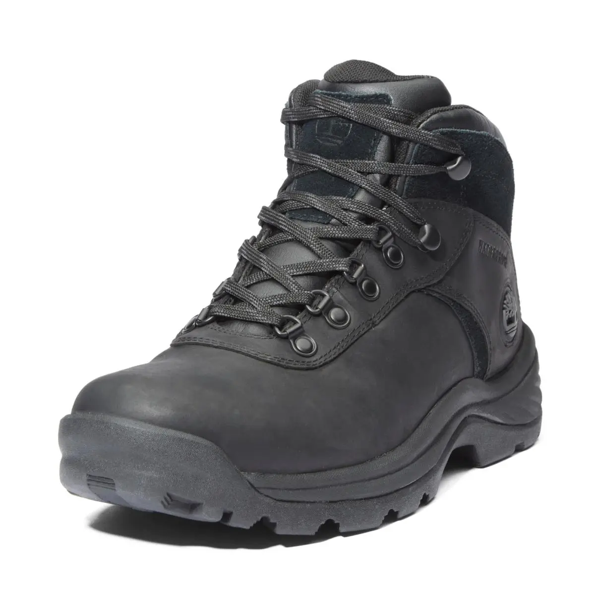 Timberland Men`s Flume Mid Waterproof Hiking Boot Black Full-grain-new 2024 11.5 Medium