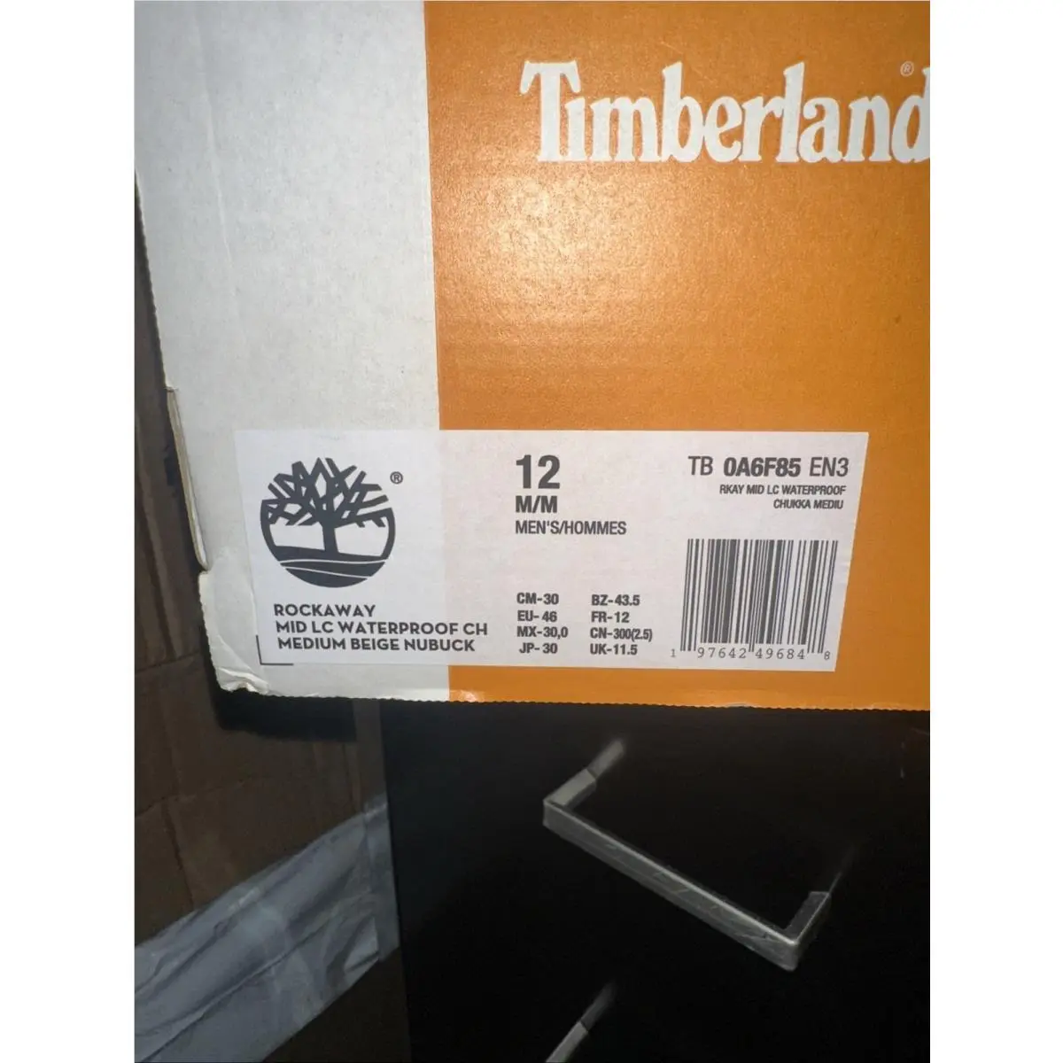Timberland shoes - Timberland Rockaway - Rockaway - TB 0A6F85 EN3 - Beige (UPC: 197642496848) 5