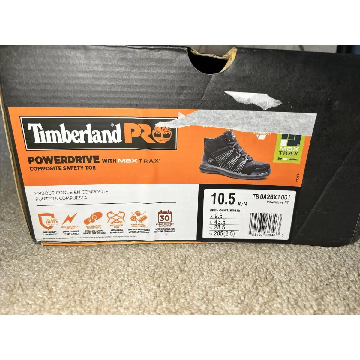 Timberland shoes - Timberland PRO Powerdrive - PRO Powerdrive - STMA1XQX 115 - Black 2