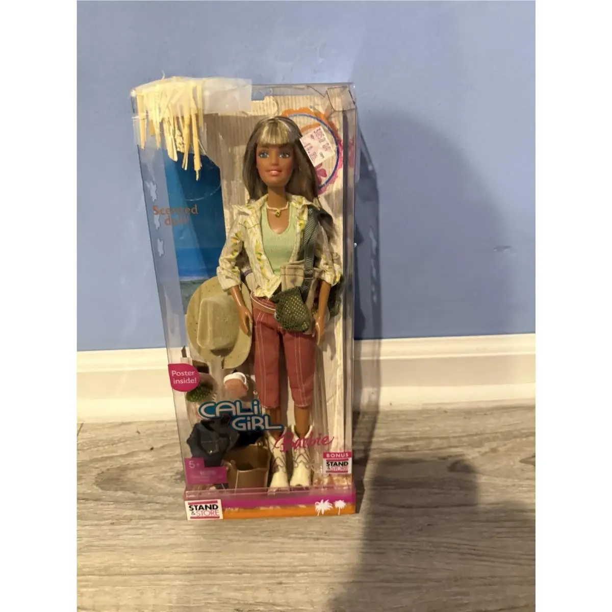 See Ad Vintage 2004 Mattel “cali Girl Barbie” G9058 Nrfb