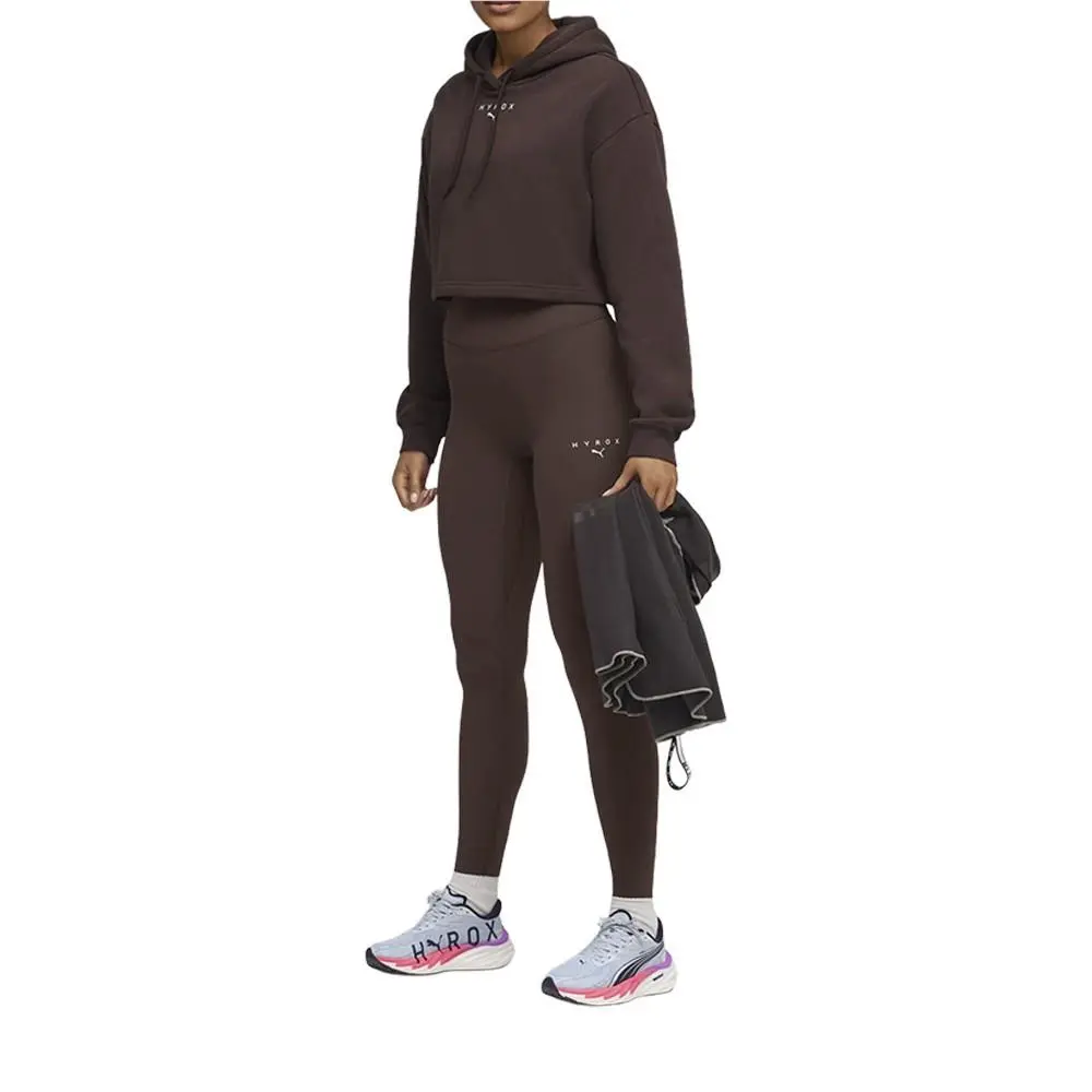 Puma clothing - PUMA  X Hyrox Shapeluxe High Waist 78 Training Leggings - 52763713 - Brown 3