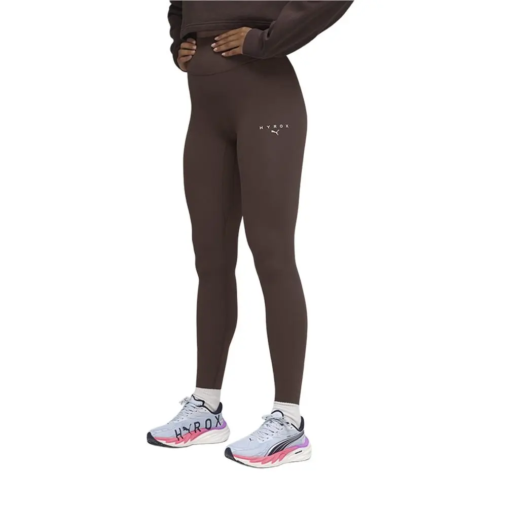 Puma clothing - PUMA  X Hyrox Shapeluxe High Waist 78 Training Leggings - 52763713 - Brown 6