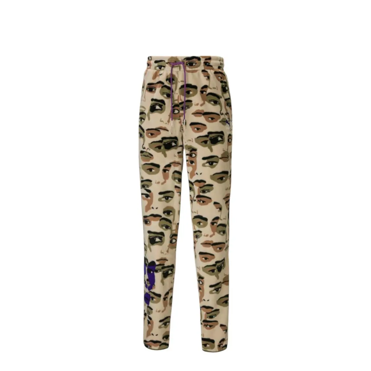 Puma Men`s x Kidsuper Studios Men`s Aop Fleece Pants 530403 96 - W/tag