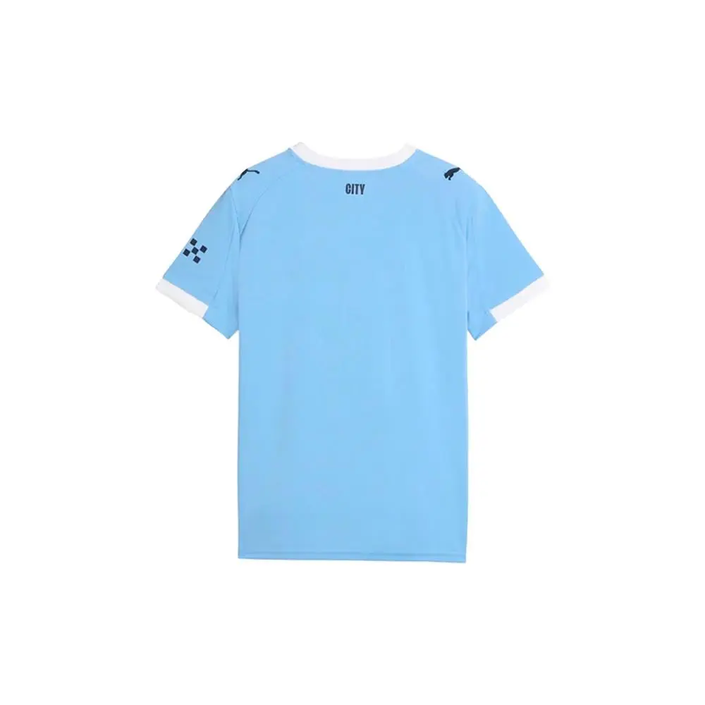 Puma clothing - PUMA Manchester City Home Crew Neck Short Sleeve Replica Jersey Y - 78034101 - Blue 2