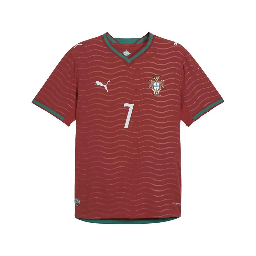 Puma clothing - PUMA Portugal 2026 Home Ronaldo Crew Neck Short Sleeve Authentic - 78814077 - Red 6
