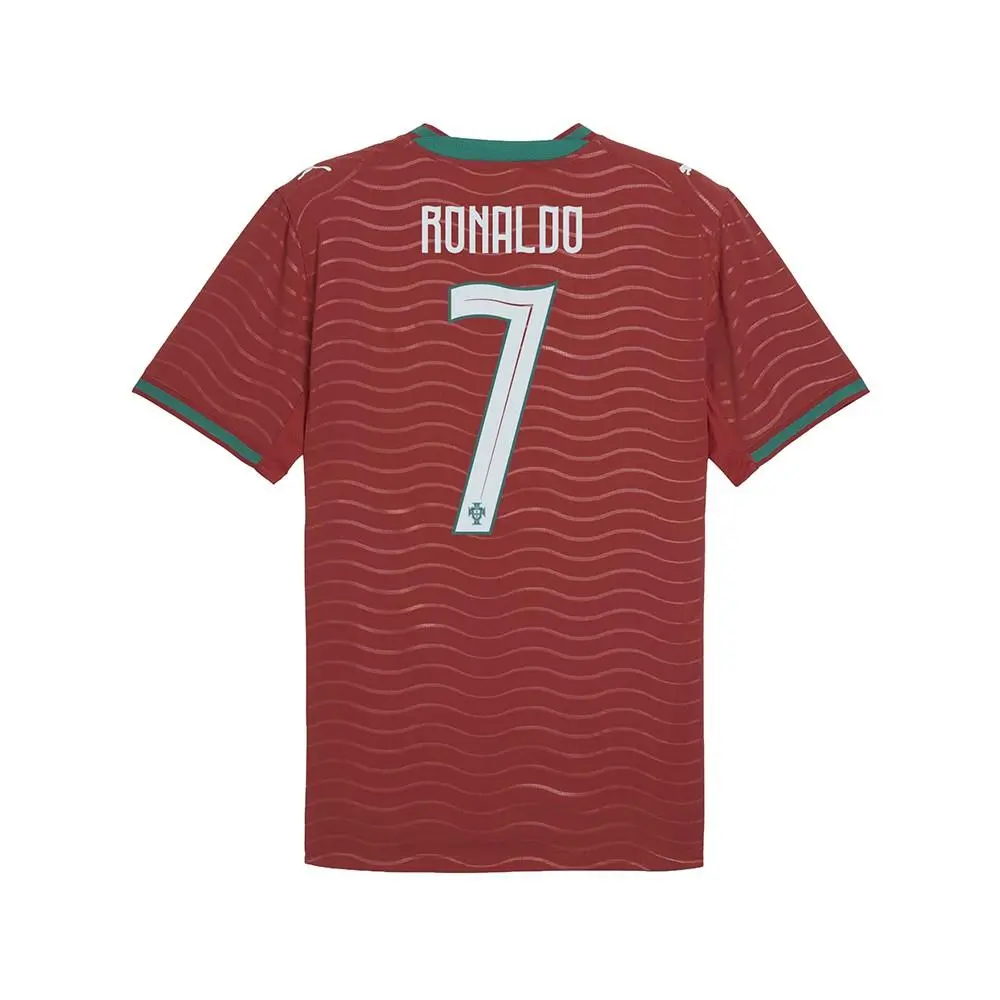 Puma clothing - PUMA Portugal 2026 Home Ronaldo Crew Neck Short Sleeve Authentic - 78814077 - Red 7