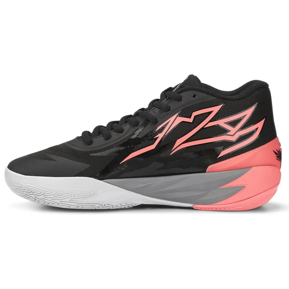 Puma shoes - PUMA Mb.02 X Flare Basketball - 37828701 - Black 1