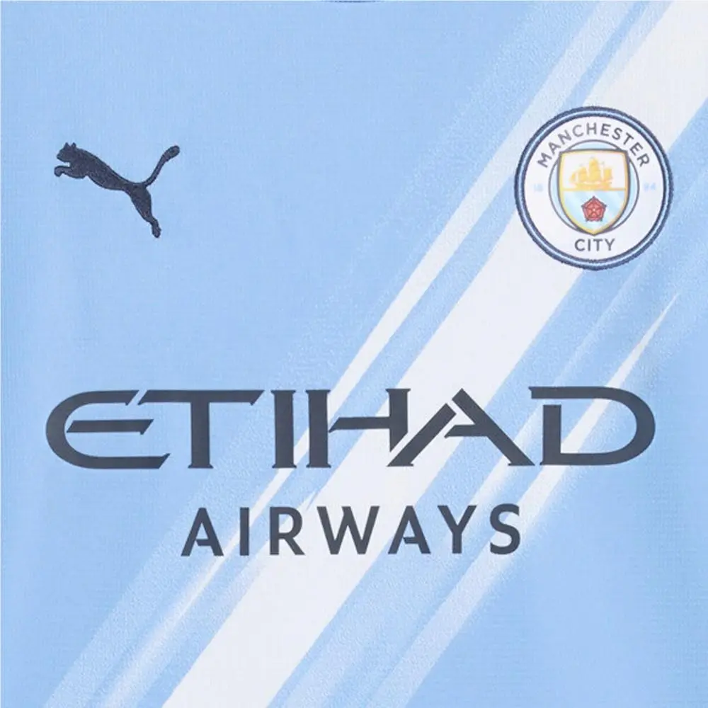 Puma clothing - PUMA Manchester City 2526 Home Replica Soccer Jersey - 78034001 - Blue 3