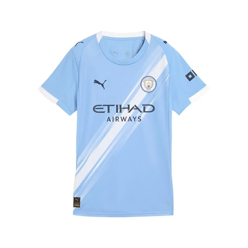 Puma clothing - PUMA Manchester City 2526 Home Replica Soccer Jersey - 78034001 - Blue 4
