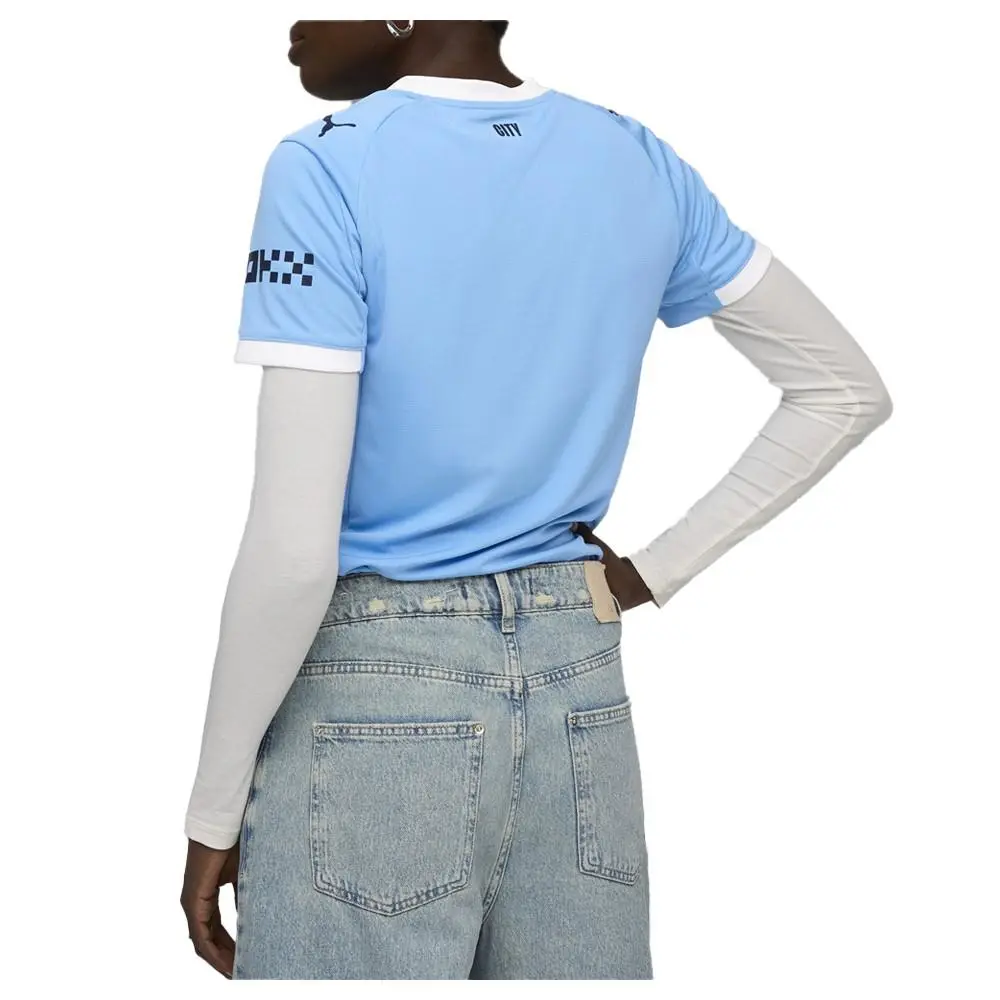Puma clothing - PUMA Manchester City 2526 Home Replica Soccer Jersey - 78034001 - Blue 7