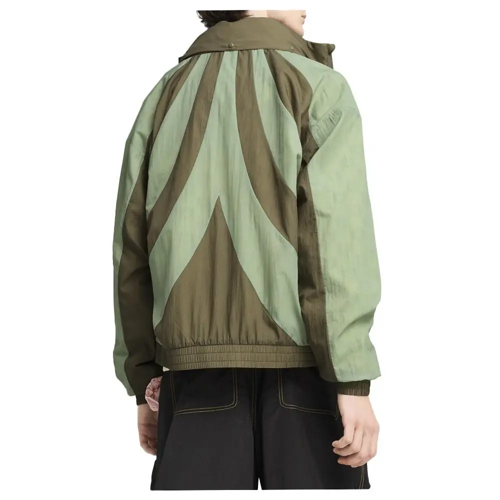 Puma clothing - PUMA  X Kidsuper Full Zip Windbreaker - 62950973 - Green 0