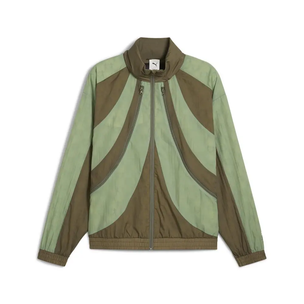 Puma clothing - PUMA  X Kidsuper Full Zip Windbreaker - 62950973 - Green 5