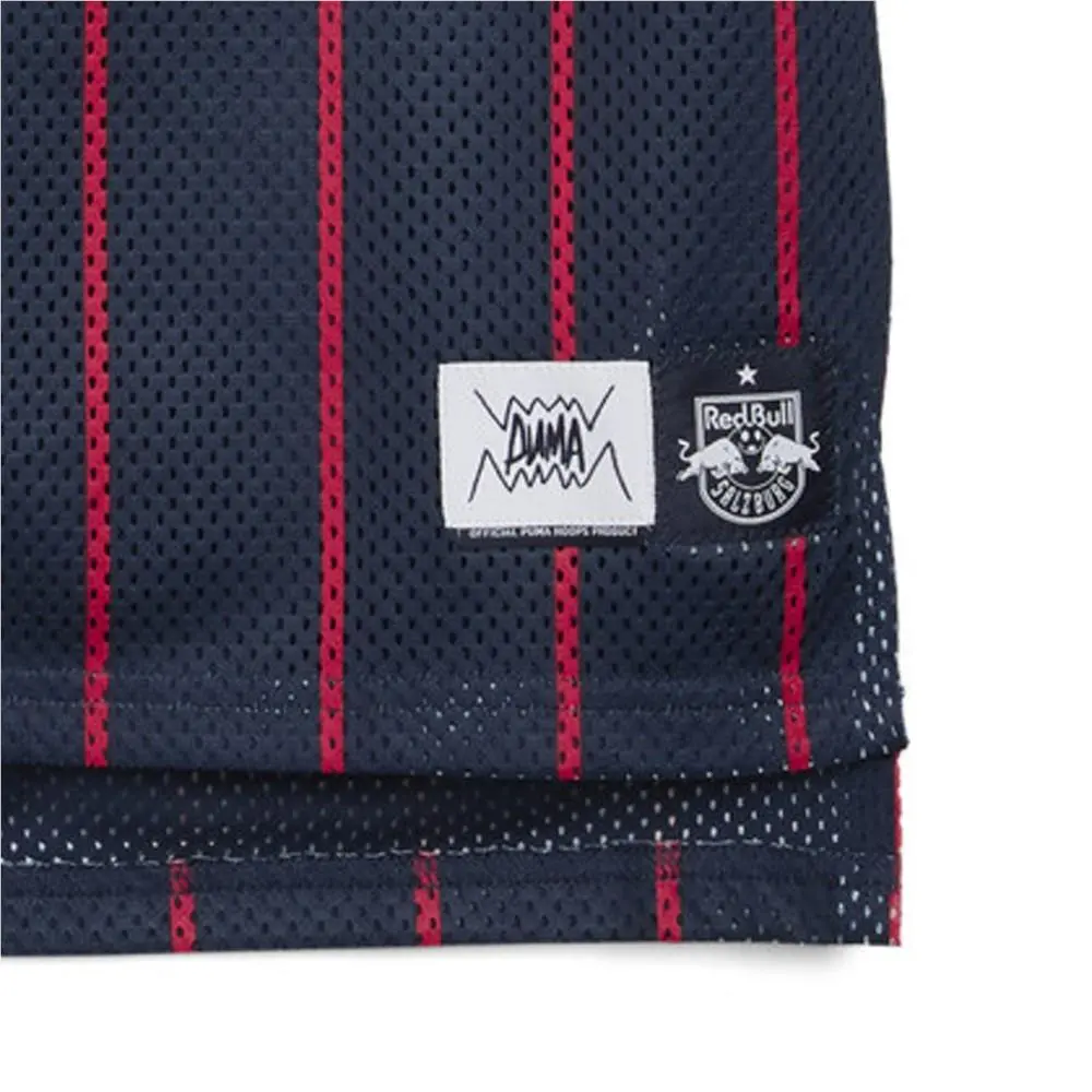 Puma clothing - PUMA  Hoops X Fc Red Bull Salzburg Crew Neck Sleeveless Jersey - 63433401 - Blue 11