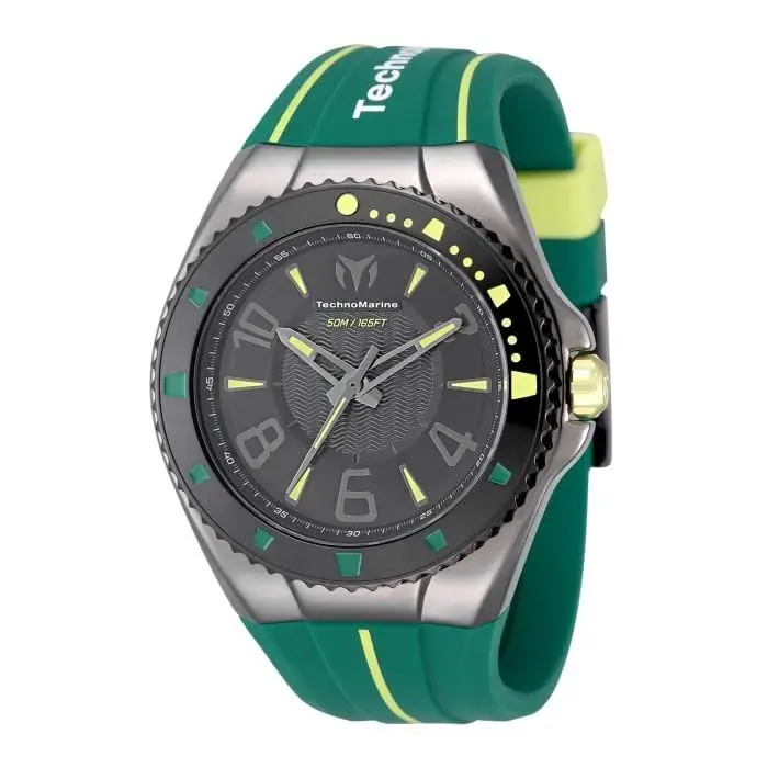 Technomarine Racing Legends Men 44.00mm Steel Black + Grey PC21 Quartz by TechnoMarine