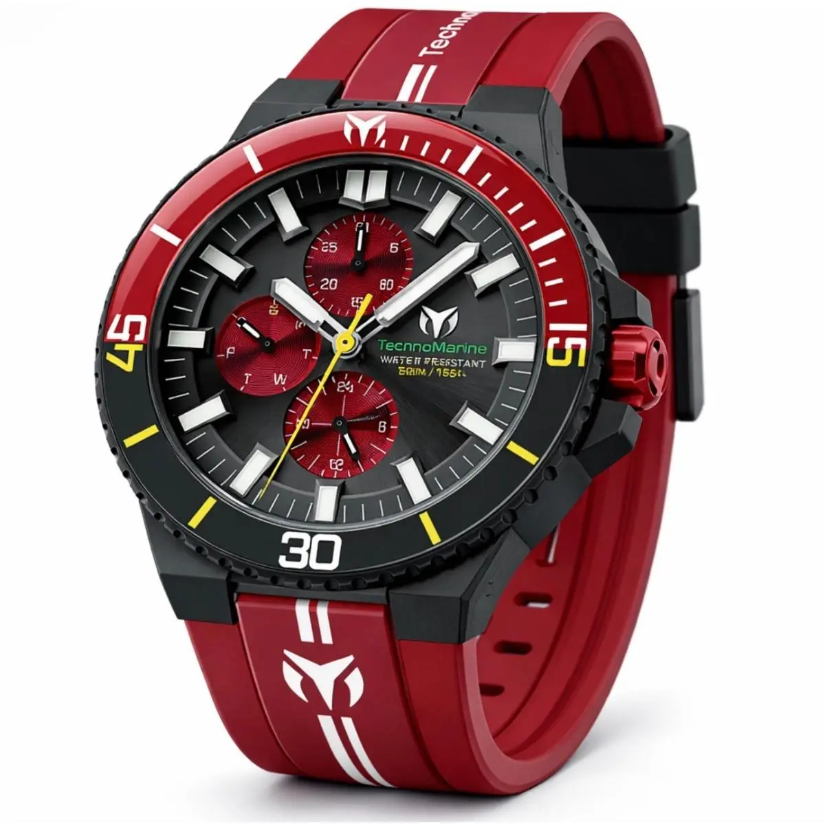 Technomarine Racing Legends Chrono Men`s Watch TM-525032 F1 Ferrari Colorway LE
