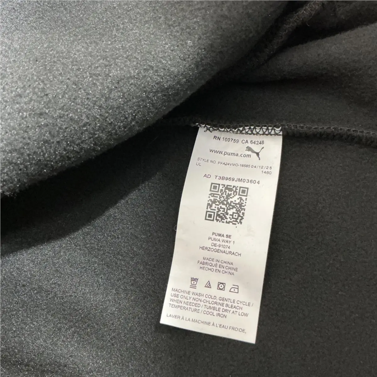 Puma clothing - Black 4