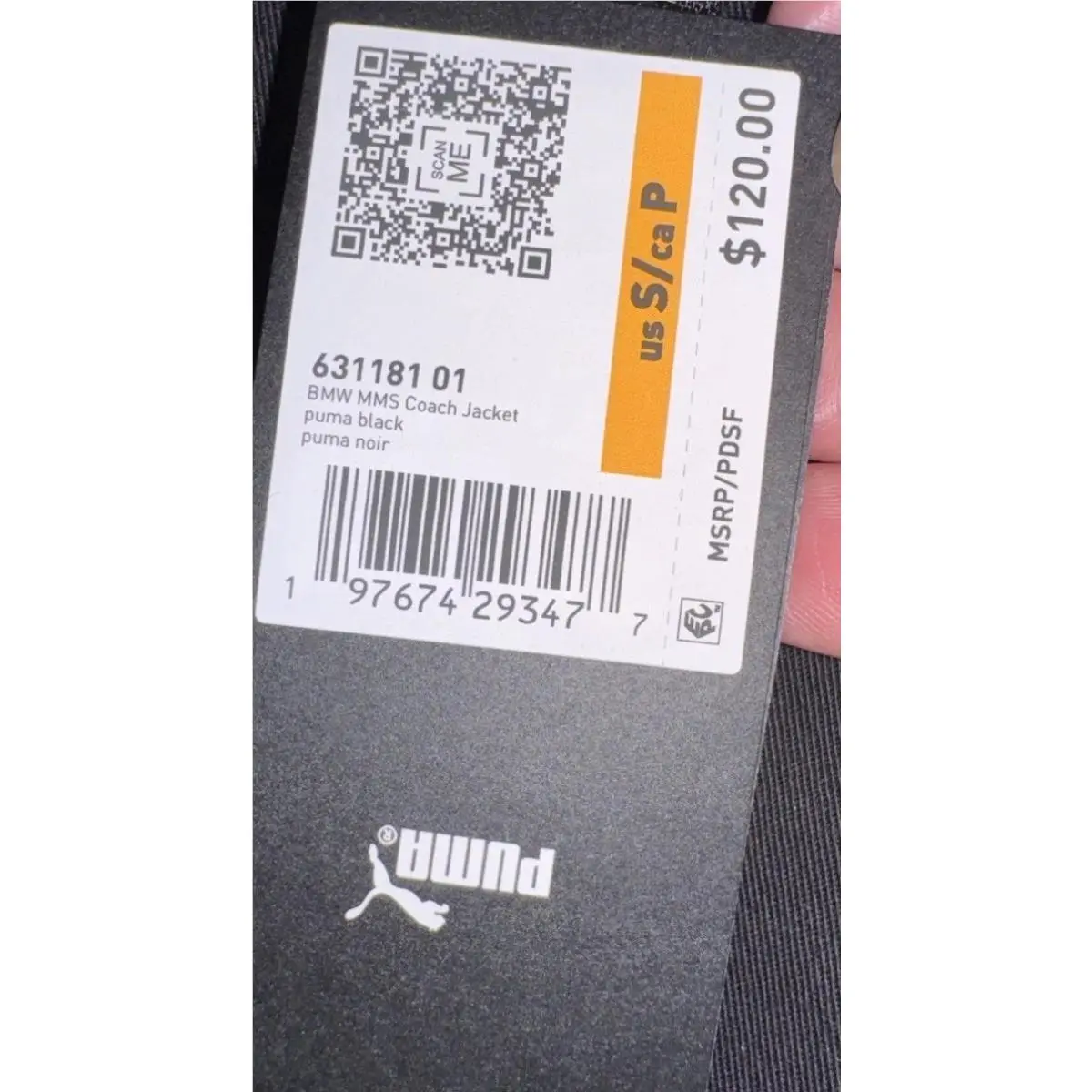 Puma clothing - PUMA Racing Car Jacket - Racing Car Jacket - 631181-01 631181 01 631181 - Black (UPC: 197674293484) 4