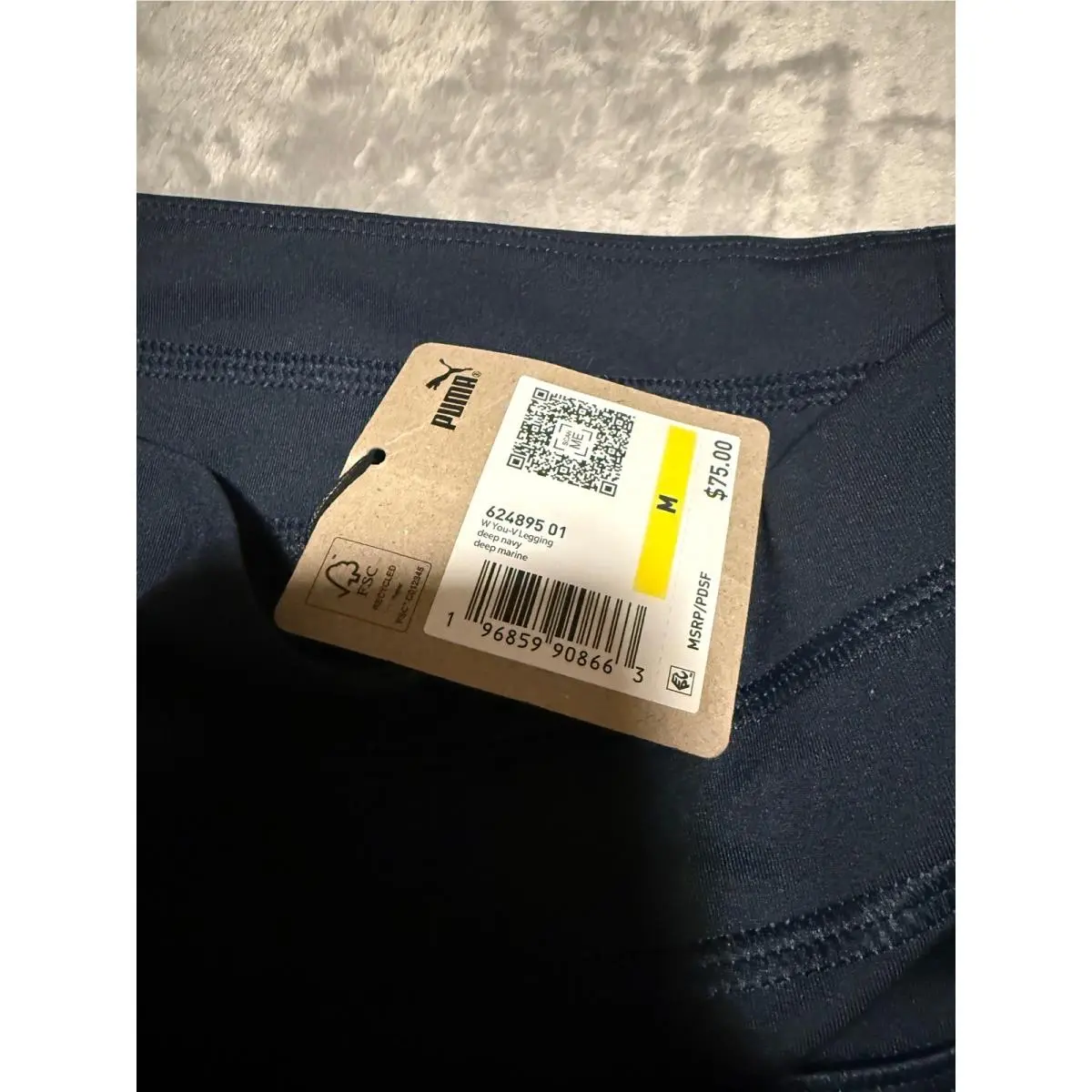 Puma clothing - You-V Legging - Legging - Blue 0