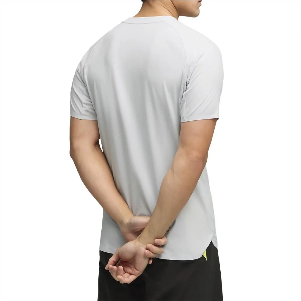 Puma clothing - PUMA Individual Lightspeed Ultimate Crew Neck Short Sleeve Soccer - 66075601 - Grey (UPC: 199259750252) 2