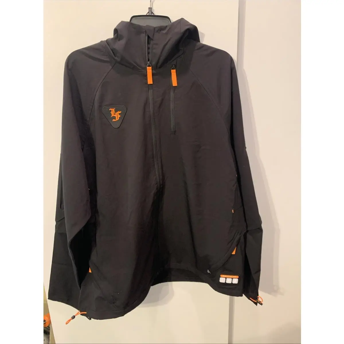Puma Lagrange Heem Jacket Windbreaker Hooded Black Athletic Outerwear Do