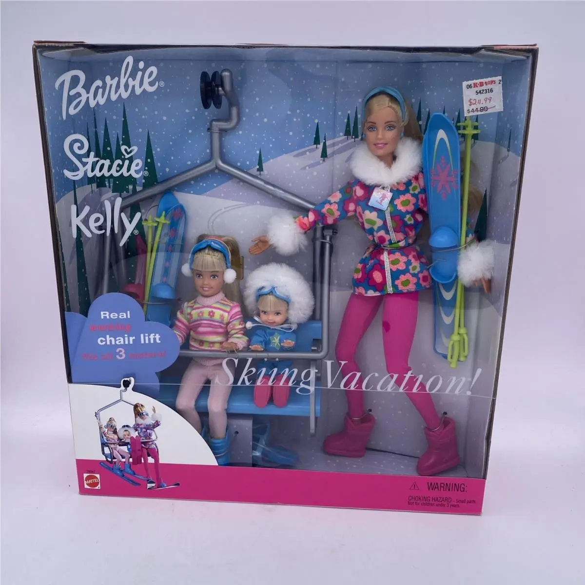 Barbie Stacie Kelly Skiing Vacation