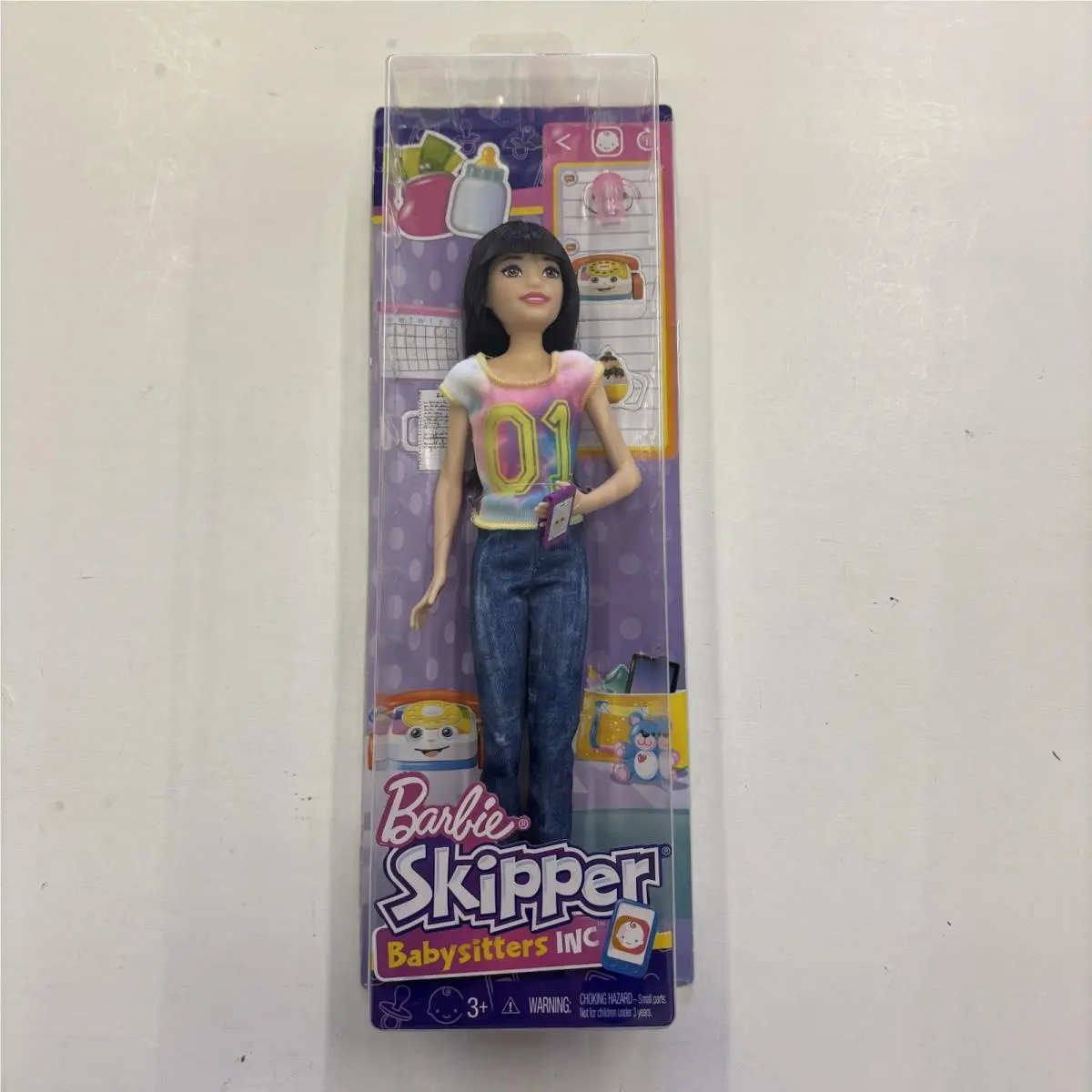 2017 Barbie Asian Skipper Babysitters Doll Accessories: FHY89 FHY93 - Nrfb