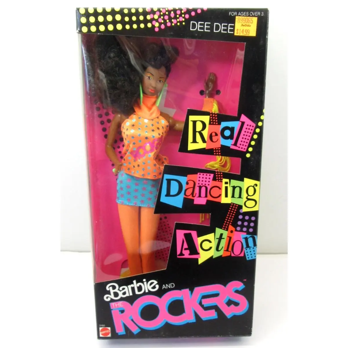 Mattel Barbie The Rockers Dee Dee Doll Nos 1986 3160