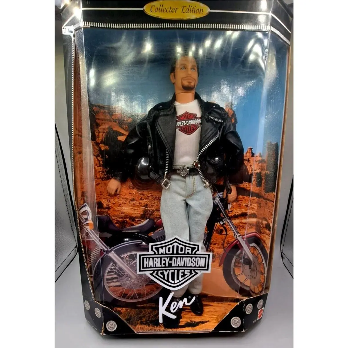 Harley Davidson Motorcycle 1998 Barbie Doll Ken 1 Vintage Collector EDITION2225