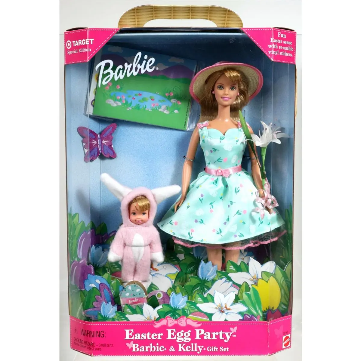Easter Egg Party Barbie Kelly Doll Gift Set Target SE - 25790 Nrfb 1999 Mattel