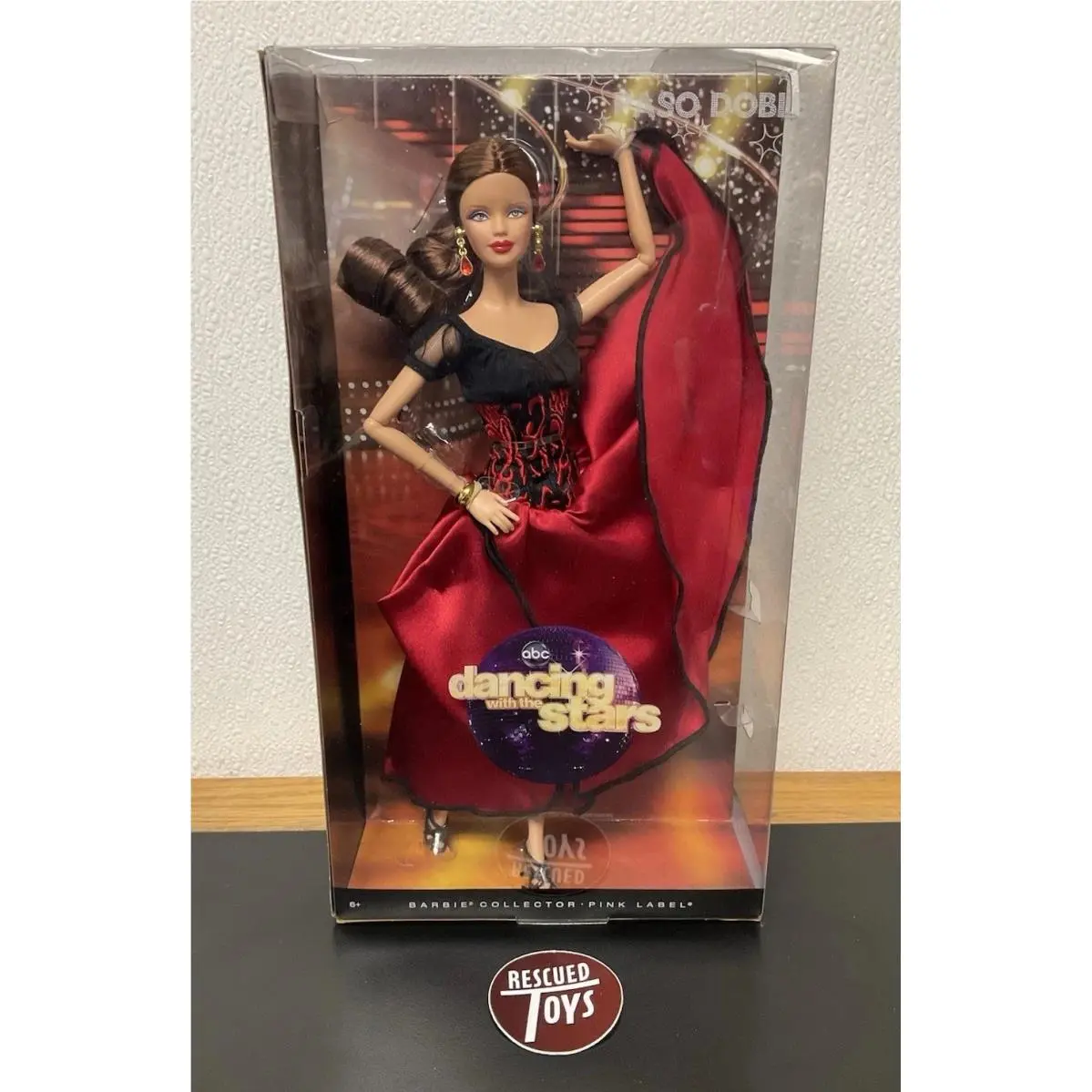 Barbie Collector Dancing with The Stars Paso Doble Doll 2011 Mattel W3319
