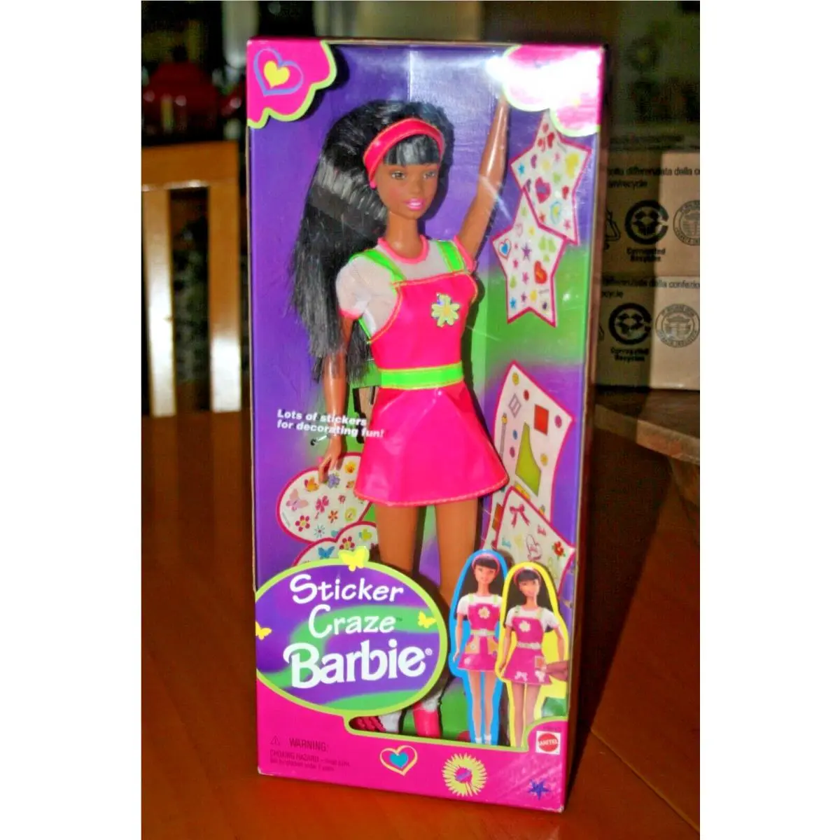 1997 African American Sticker Craze Barbie Doll