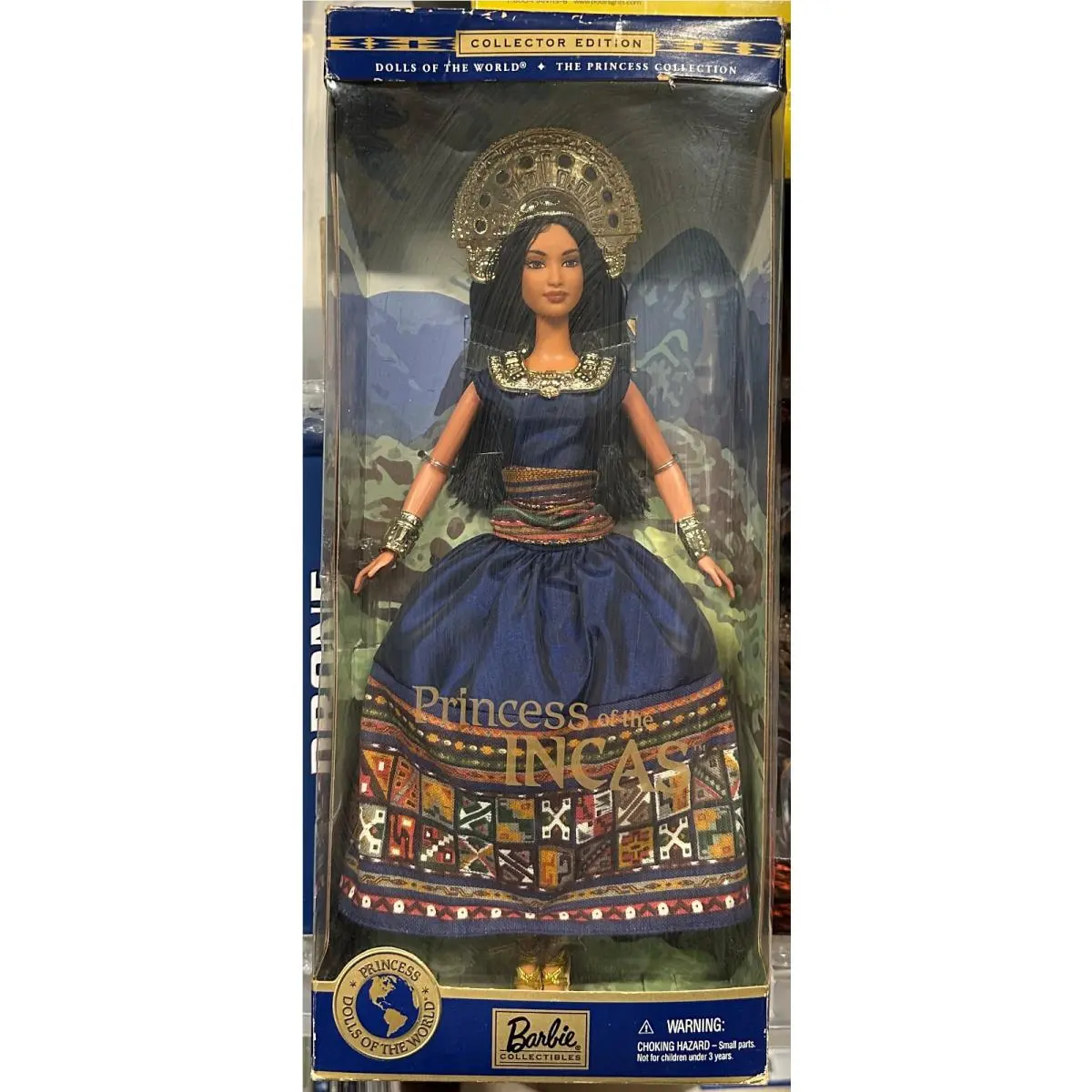 Mattel 2000 Barbie Dolls Of The World Princess Collection Of The Incas 28373