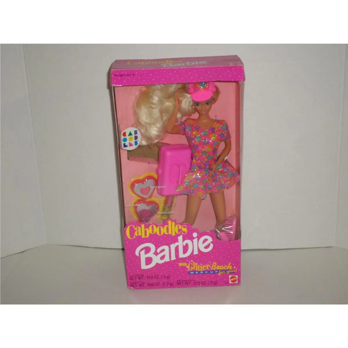 Barbie Caboodles with Glitter Beach Makeup 1992 Mattel 3157