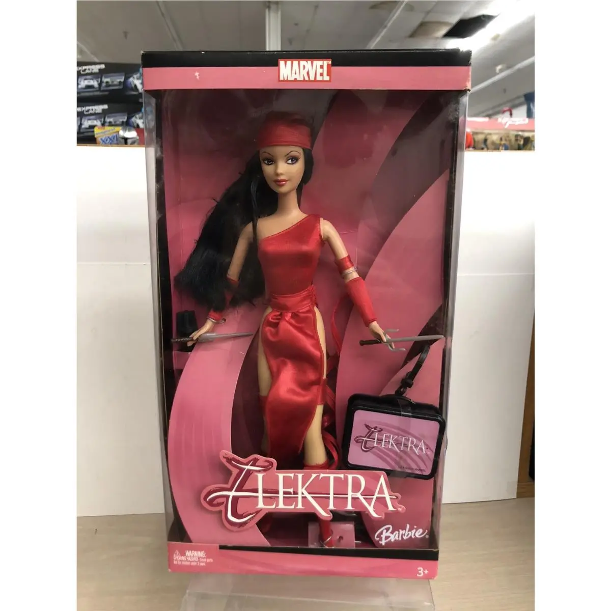 Barbie as Elektra From Marvel Comics