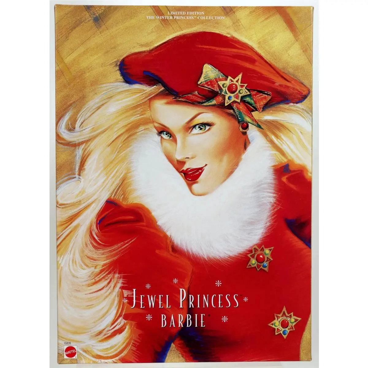 Jewel Princess Barbie Doll The Winter Princess Collection LE - 15826 Nrfb 1996