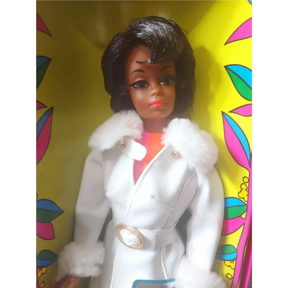 2007 Mattel Christie Red White `n Warm Barbie Doll Platinum Label
