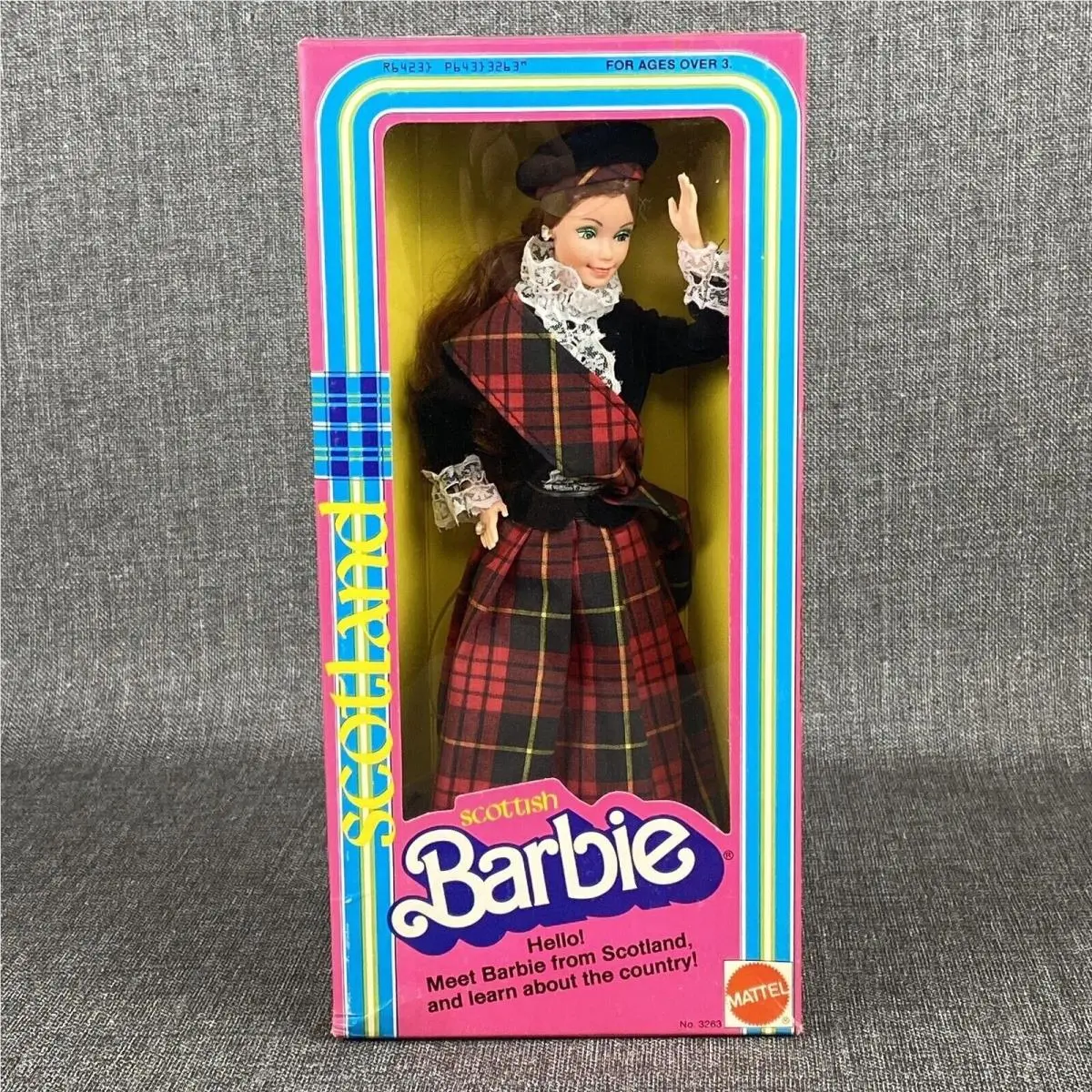 Vintage 3263 Scottish Barbie by Mattel 1980