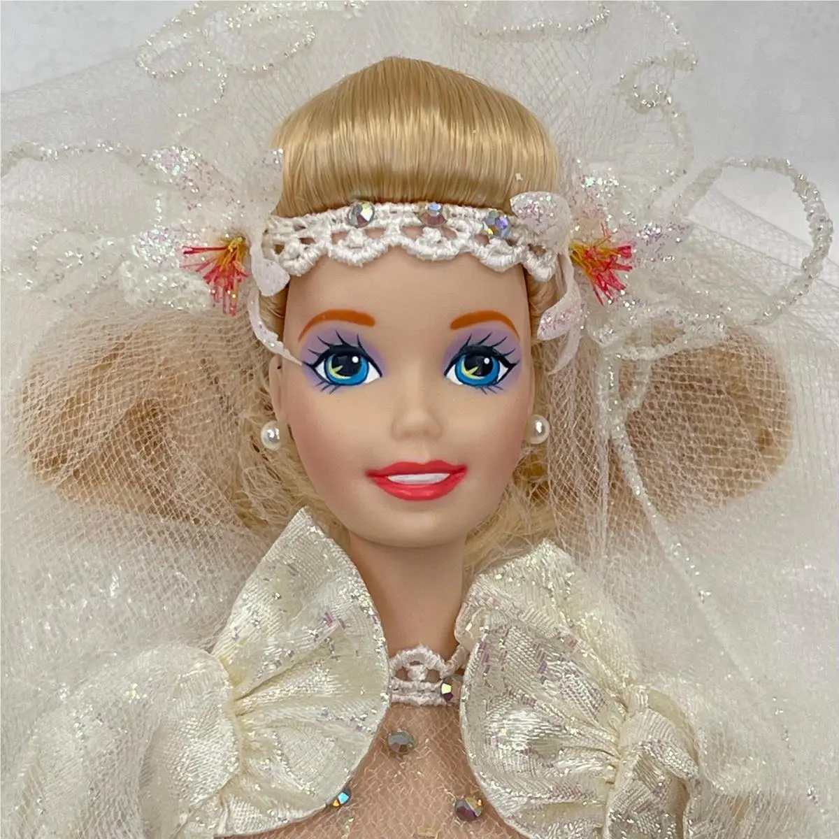 Mattel Star Lily Bride Barbie Vintage 1994 Wedding Flower Collection 09143 Nrfb