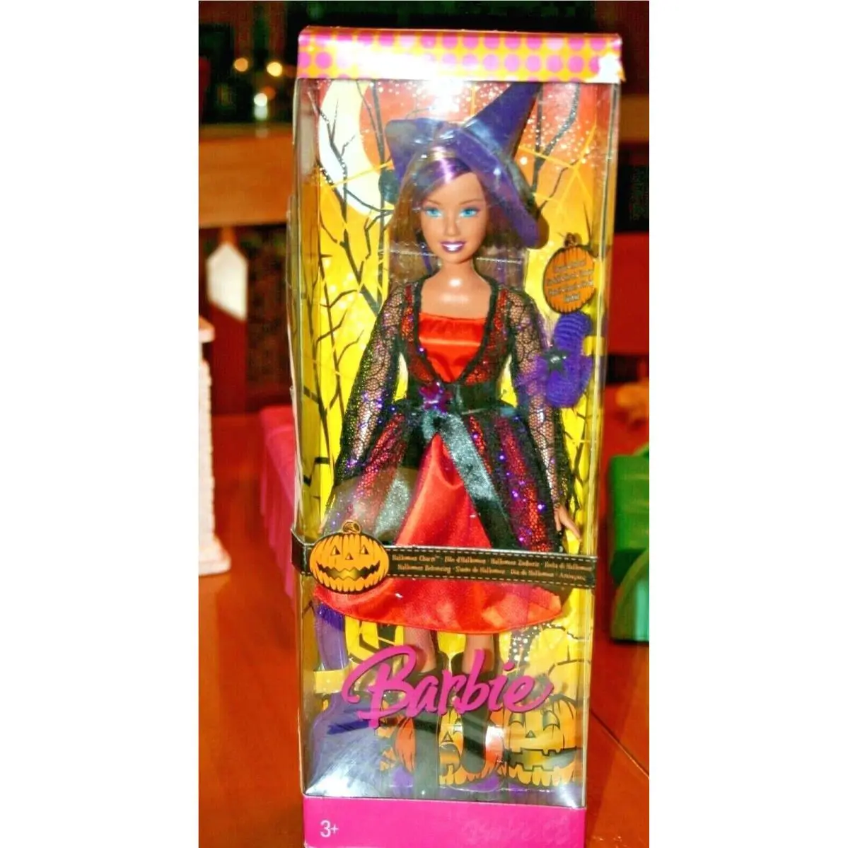 Halloween Charm Barbie Doll-foreign Box Issue--box Has Some Damage