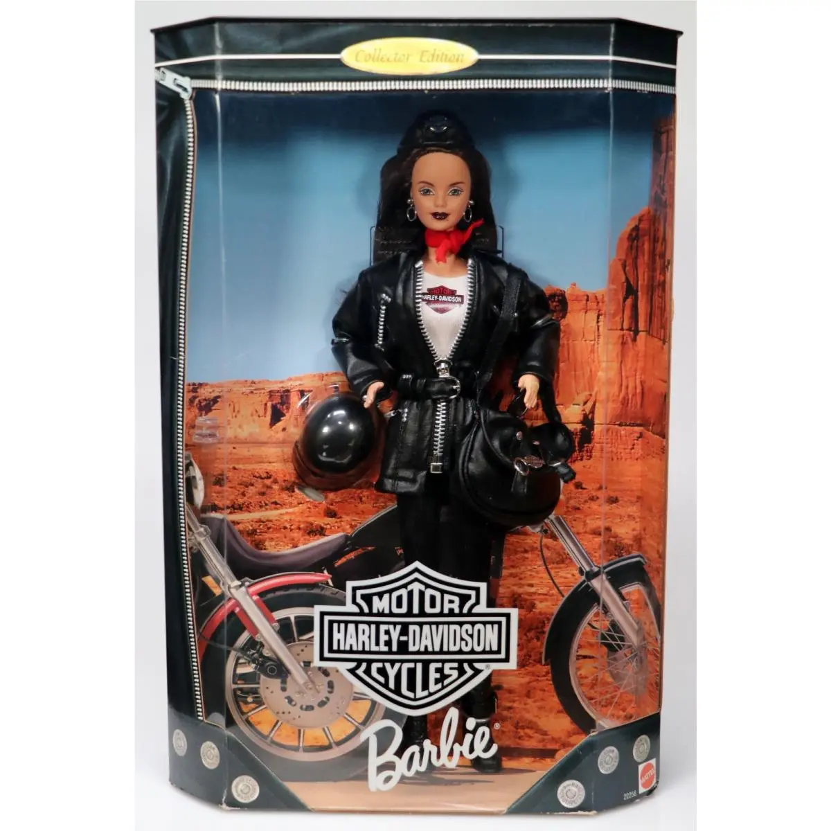 Harley Davidson Cycles Barbie Doll Collector Edition - 22256 Nrfb 1998 Mattel
