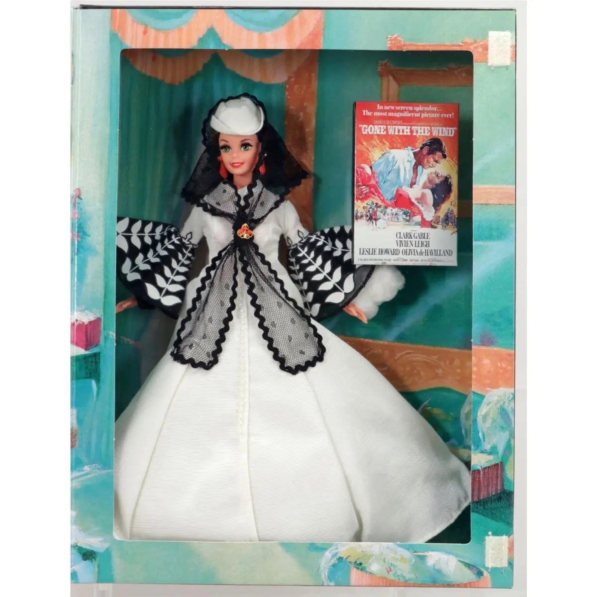 Barbie as Scarlett O`hara Doll Hollywood Gone with The Wind - 13254 Nrfb 1994
