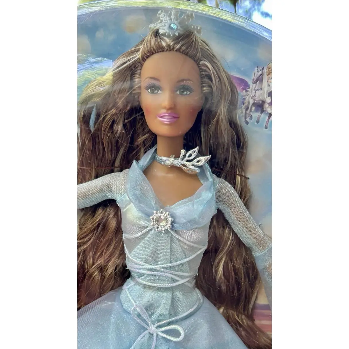 Amazing 2005 Barbie Magic of Pegasus Rayla The Cloud Queen G8401 W/unicorn