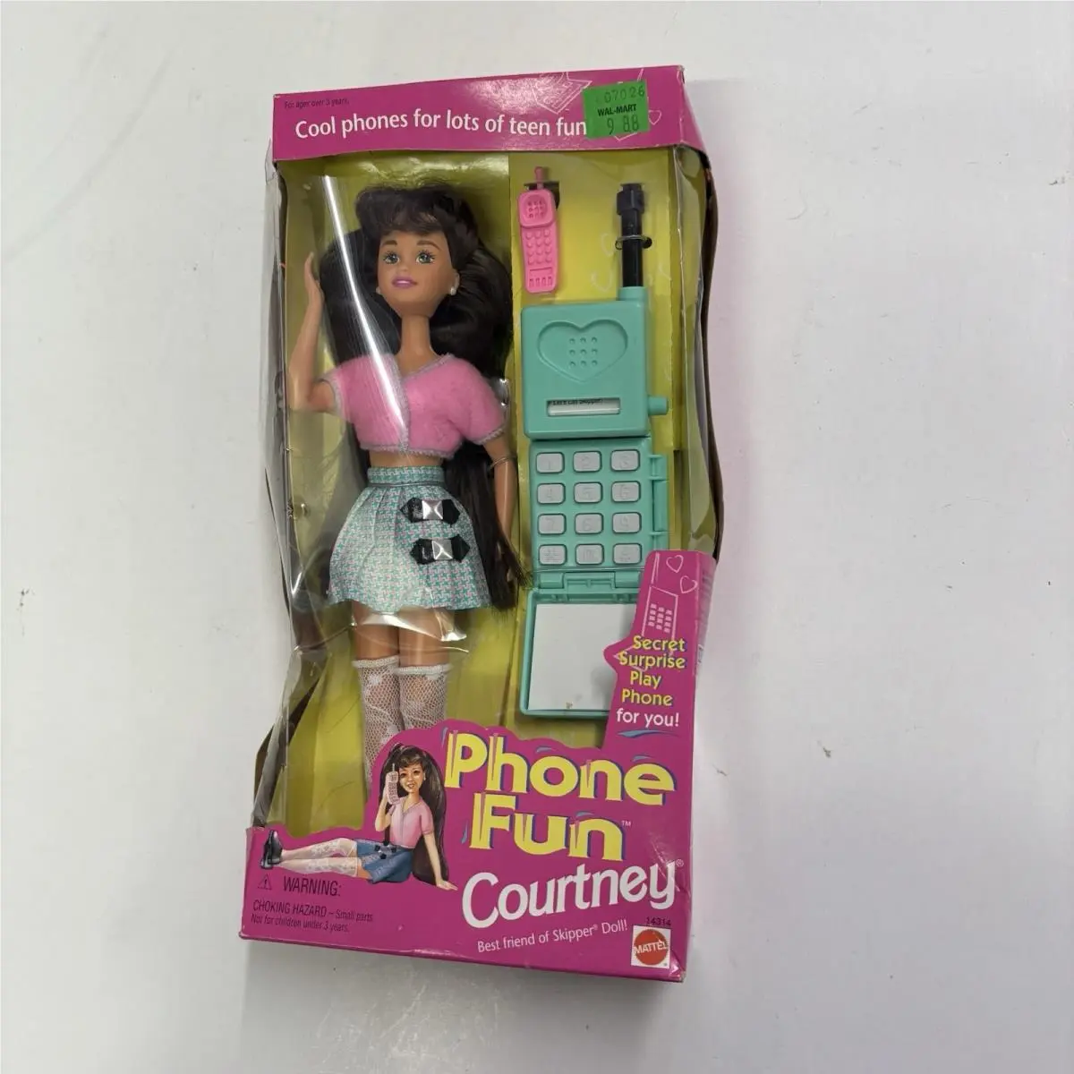 Nrfb Mattel Barbie Phone Fun Courtney Doll 1995 Vintage Skippers Friend 14314