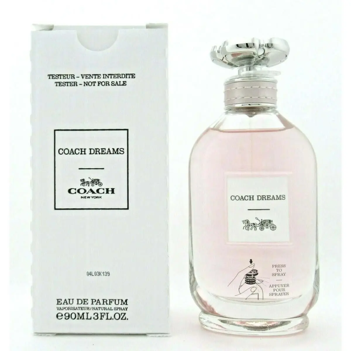 Dreams  Perfume For Women Edp 3 / 3.0 oz Tester by Coach