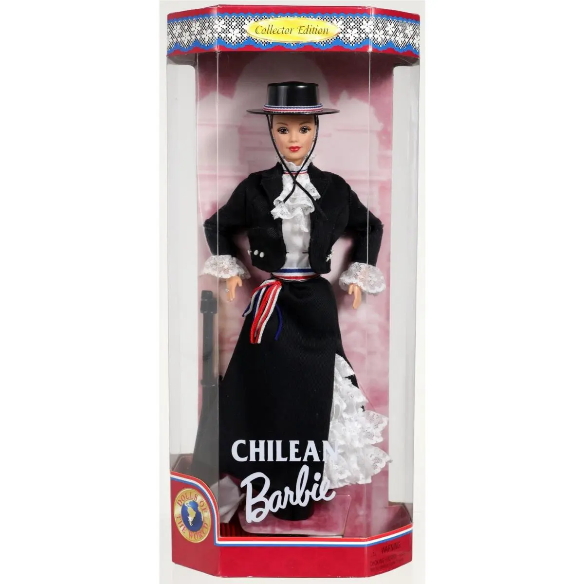 Chilean Barbie Doll Collector Edition Dolls of The World - 18559 Nrfb 1997