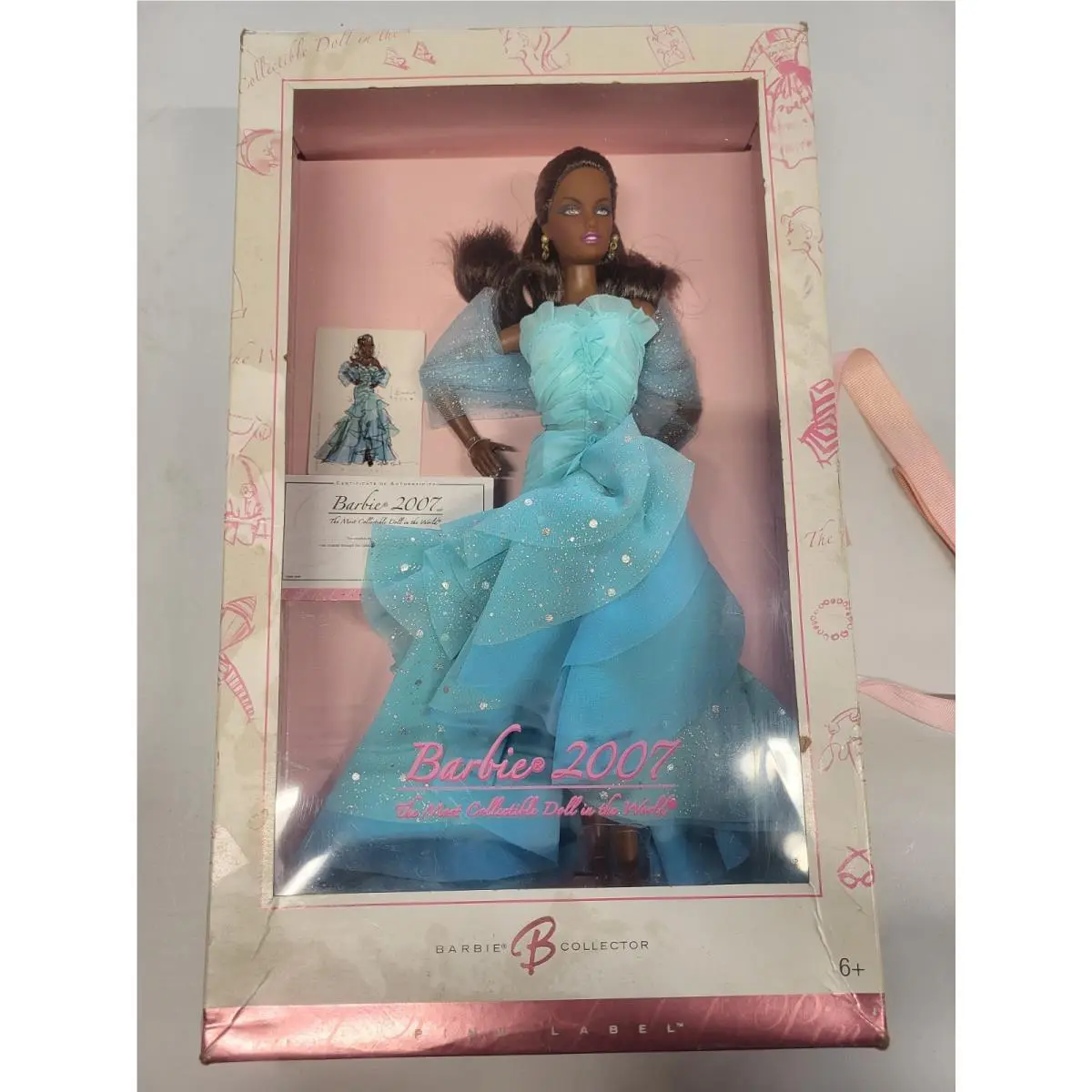 Barbie 2007 The Most Collectible Doll in The World AA Pink Label