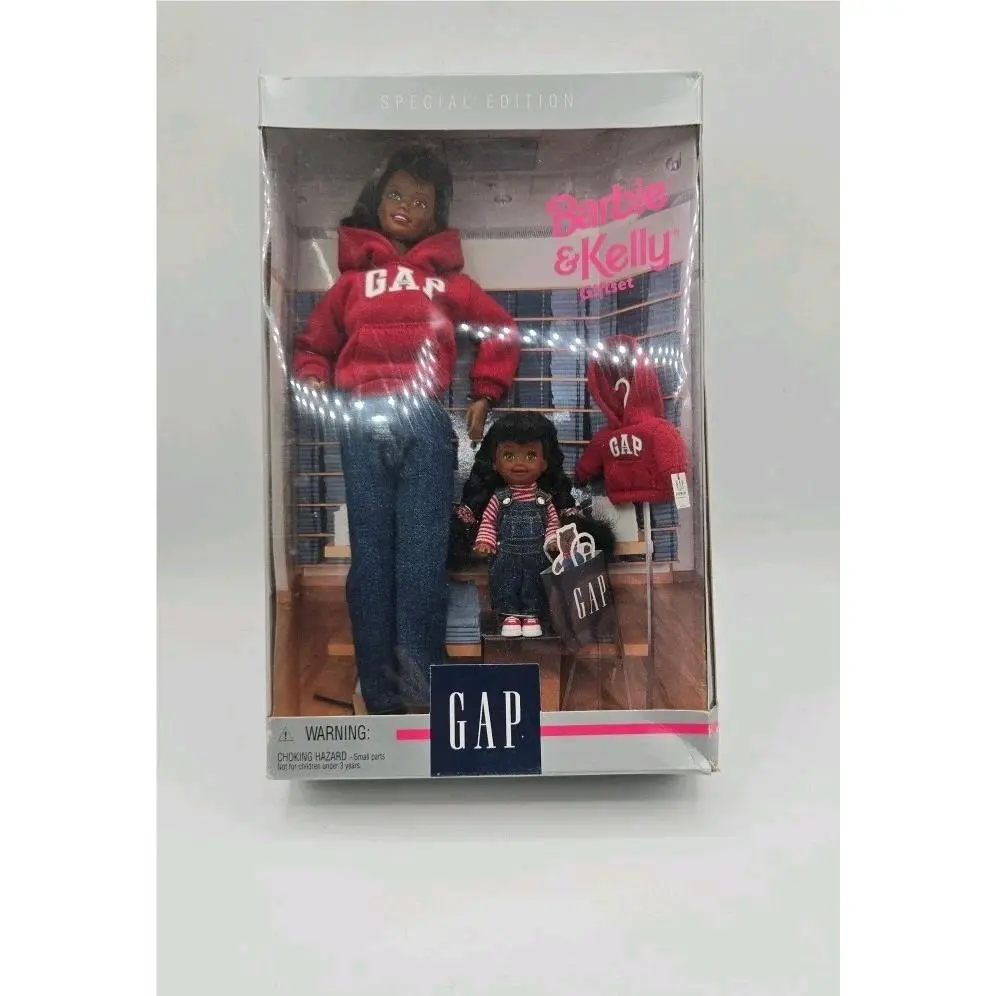 Gap Barbie Kelly AA Dolls Nrfb African American 1997 Special Edition