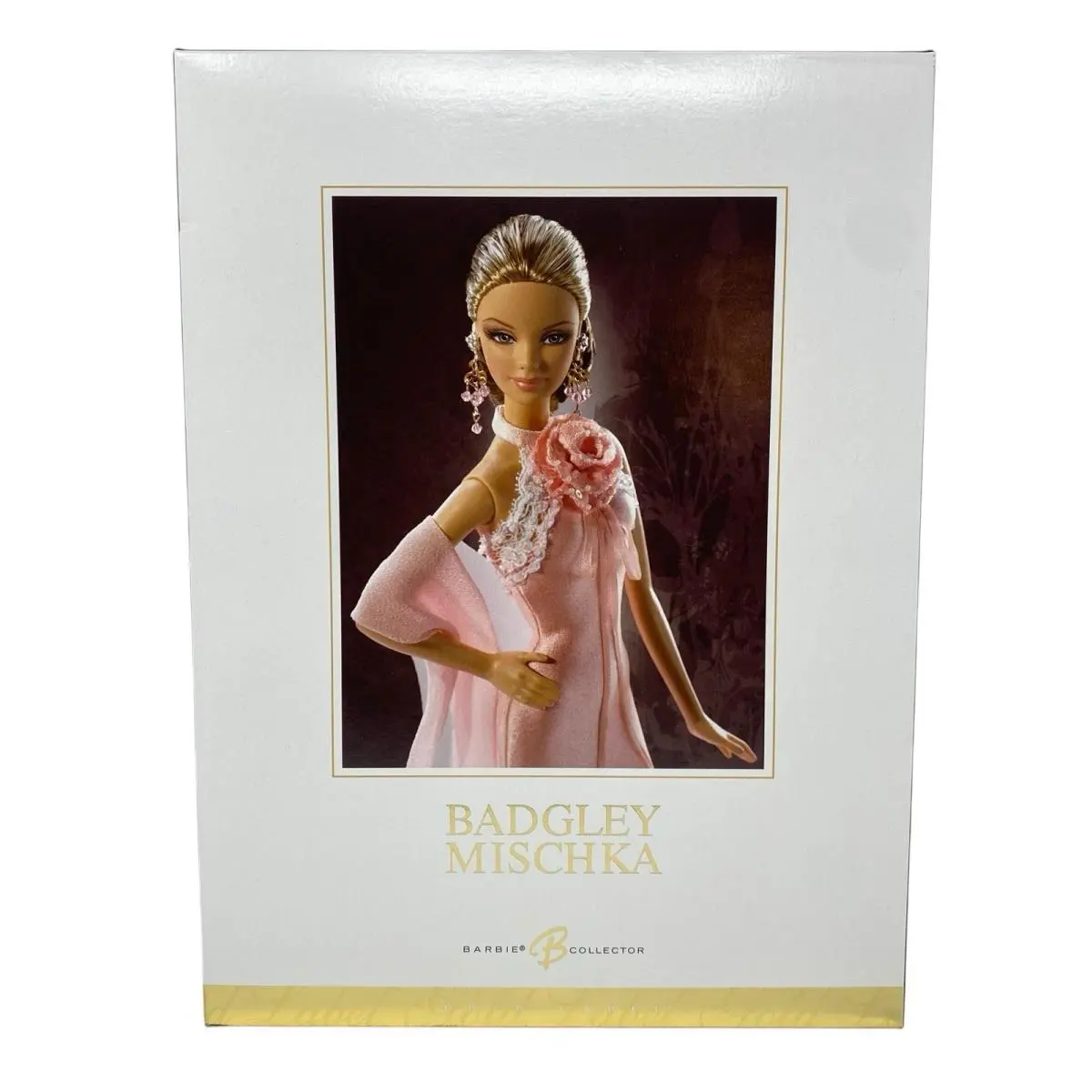 Badgley Mischka Barbie Collector Doll Gold Label 2006 Mattel J9180