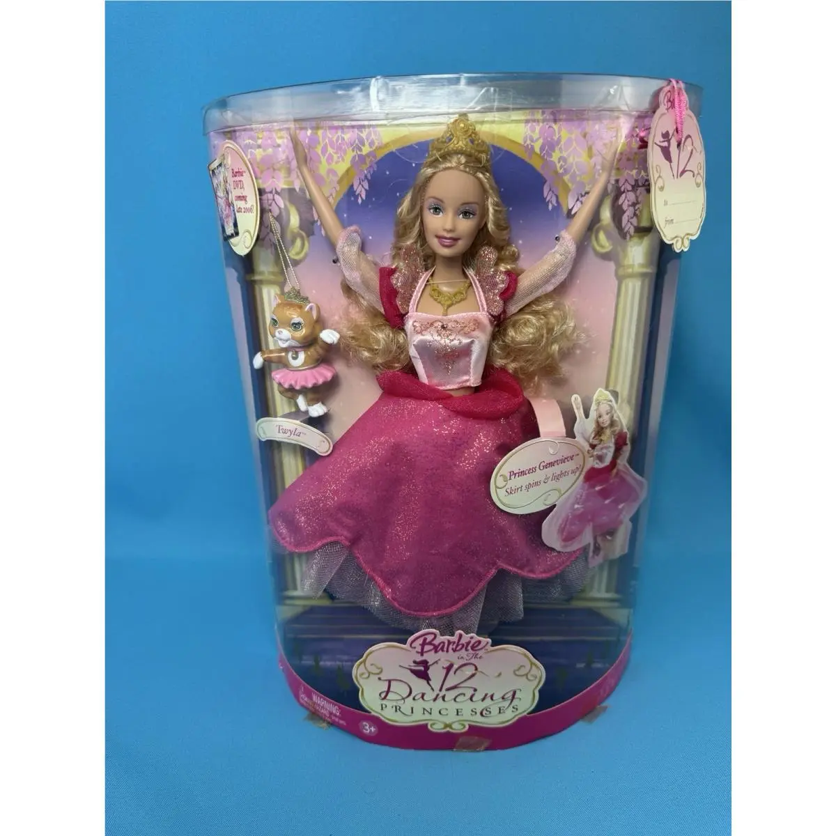 Vtg 2006 Mattel Barbie 12 Dancing Princesses “princess Genevieve” J8887 Nrfb